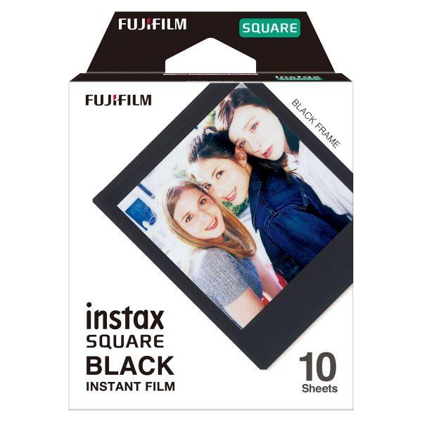 FUJIFILM INSTAX Square Black Instant Film (10 Exposure)