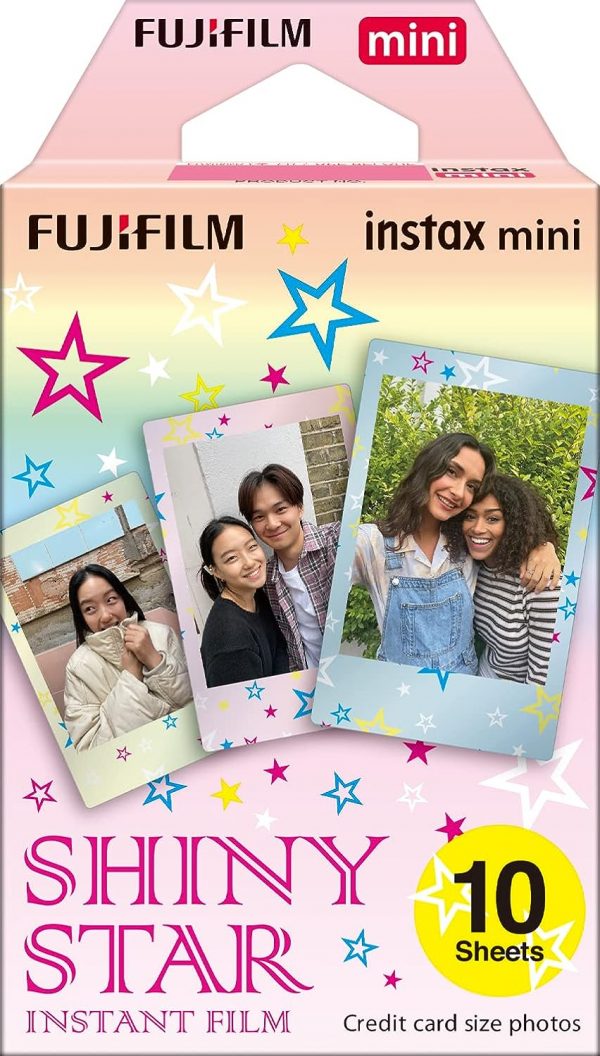 FUJIFILM INSTAX Mini Shiny Star Instant Film (10 Exposure)