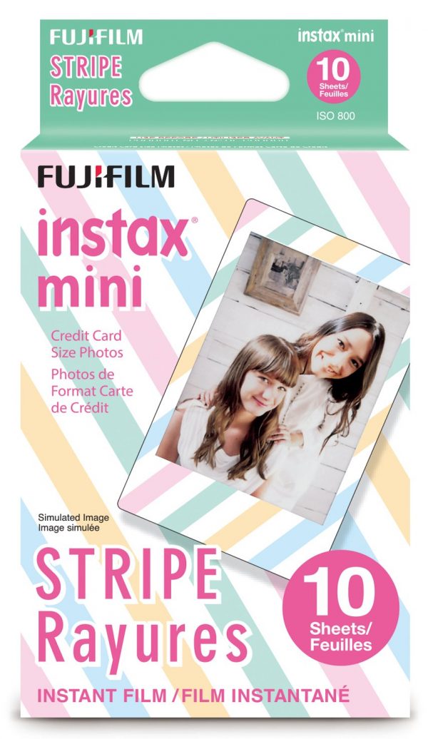 FUJIFILM INSTAX Mini Stripe Instant Film (10 Exposure)