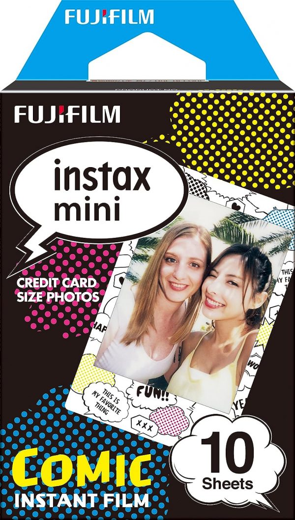 FUJIFILM INSTAX Mini Comic Instant Film (10 Exposure)