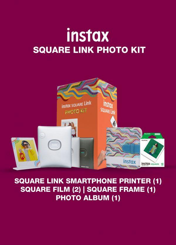 FUJI INSTAX SQUARE LINK SP PRINTER GREEN GIFT PACK