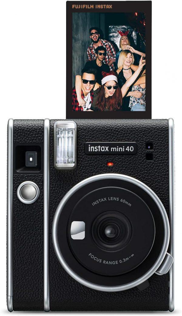 FJ INSTAX MINI 40 CAMERA BLACK + 20 SHEETS MINI FILM - Image 6