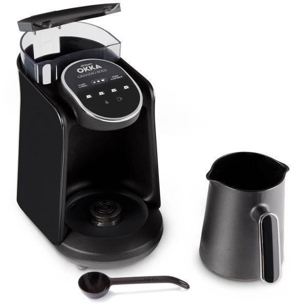 Arzum Okka Grandio Bold Turkish Coffee Machine OK0019BK Chrome - Image 3