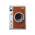 FJ INSTAX MINI EVO Camera Brown + 10 Sheets Mini Film