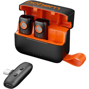 Hohem MIC-01 2-Person Wireless Microphone System for Lightning Devices (2.4 GHz)