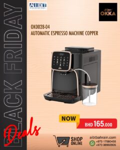Arzum Okka Espresso Pro Fully Automatic Espresso Machine OK0028 COPPER