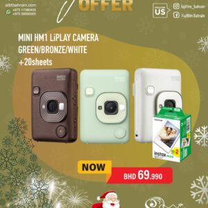 FJ Instax Mini Liplay Matcha Green+20 Sheets Mini Film