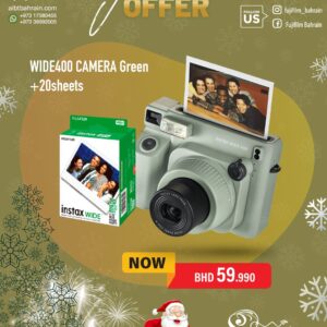 FJ Instax Wide 400 Instant Film Camera + 20 Sheets