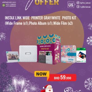 FJ INSTAX LINK WIDE SP PRINTER GRAY GIFT PACK