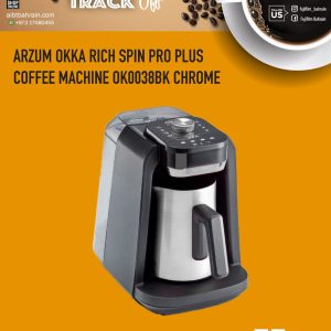 Arzum Okka Rich Pro Plus Turkish Coffee Maker OK0038-05 Silver
