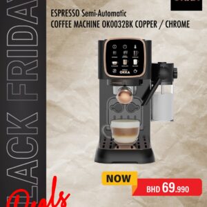 Arzum OK0032-05 Okka Espresso Solo Chrome