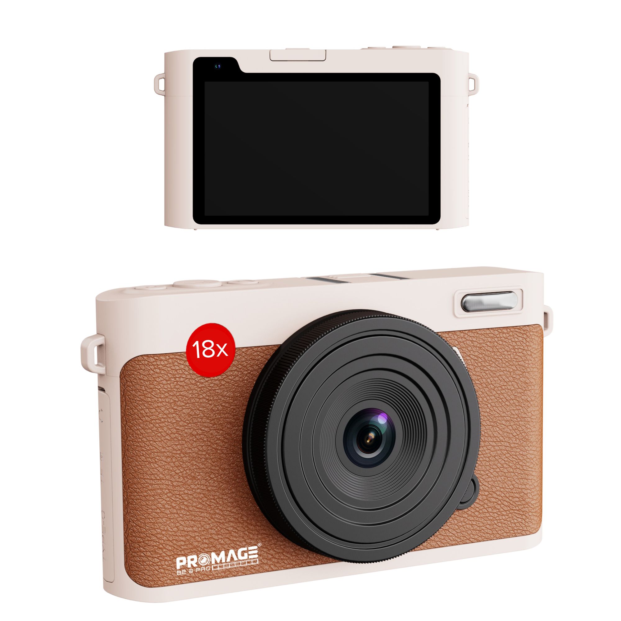 Promage PC160 Digital Camera Brown