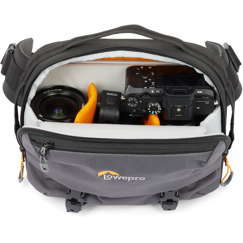 Lowepro Trekker Lite SLX 120 Sling-Style Camera Bag (Gray) - Image 2